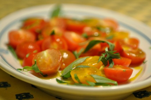 Tomatsalat med estragon